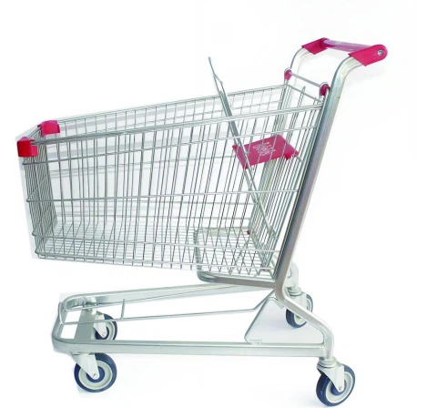 Four-Wheeled Shopping Basket